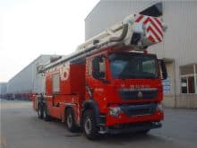 XCMG official 62m telescopic boom water tower fire truck JP62S2 hydraulic ladder fire fighter trucks